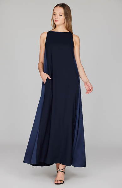 dion lee trapeze pleated dress Dion Lee - Trapeze Pleat Dress With Trench Belt