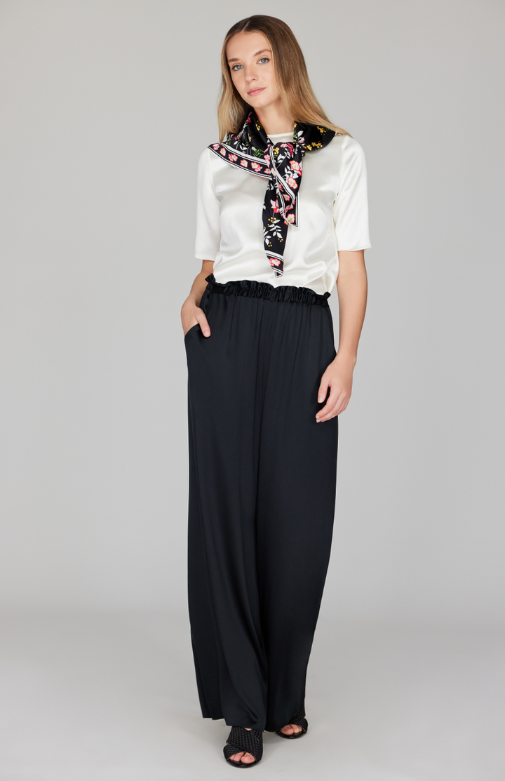 Bramble Silk Square Scarf w/ Hand Rolled Hem