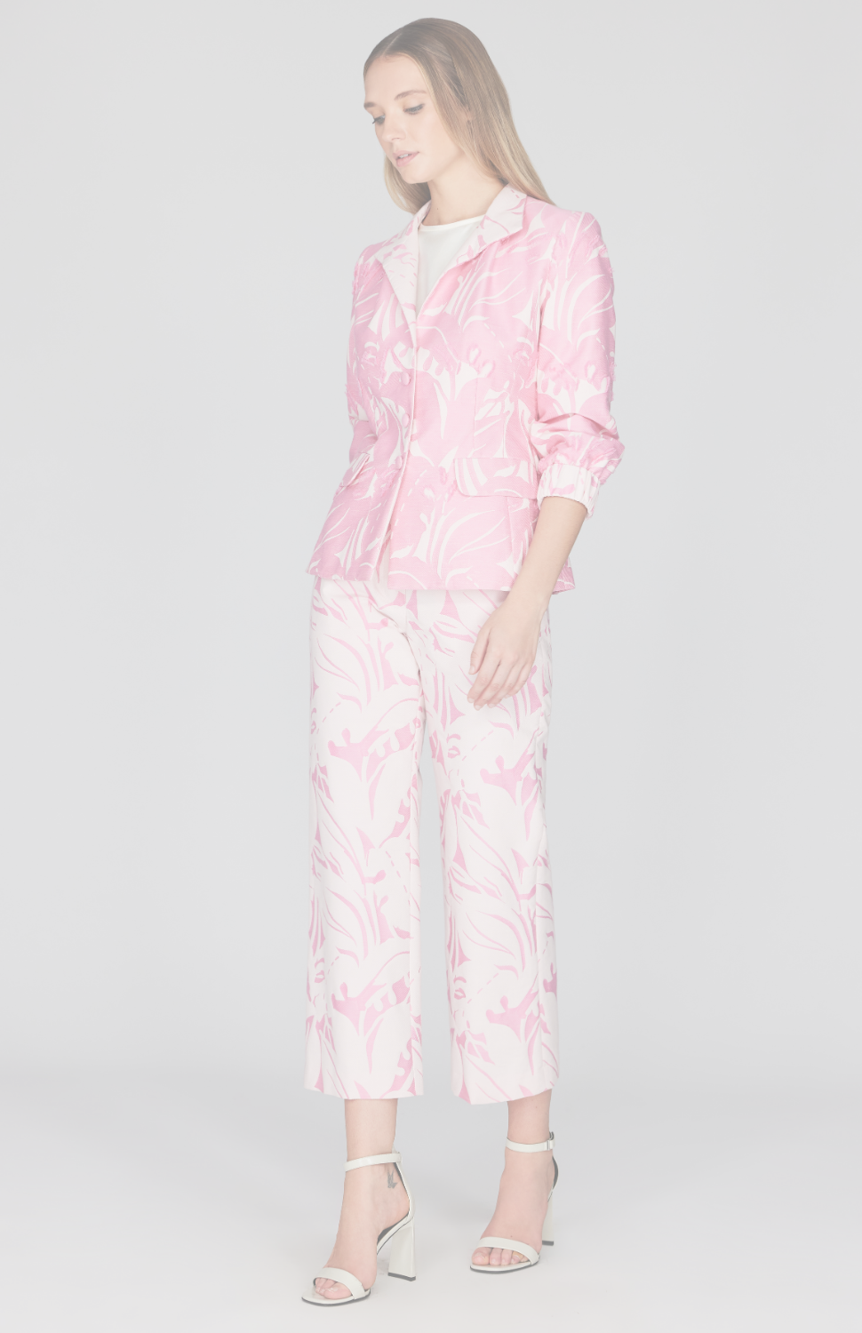 Safari Shirting High Neck Jacket