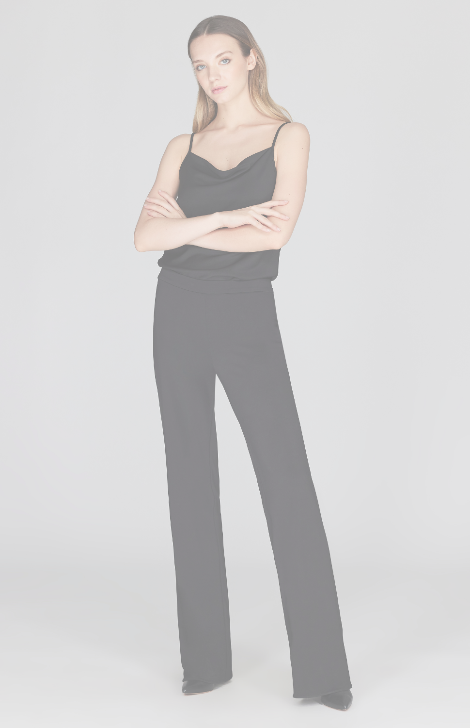 Matte Jersey Drape Front Camisole