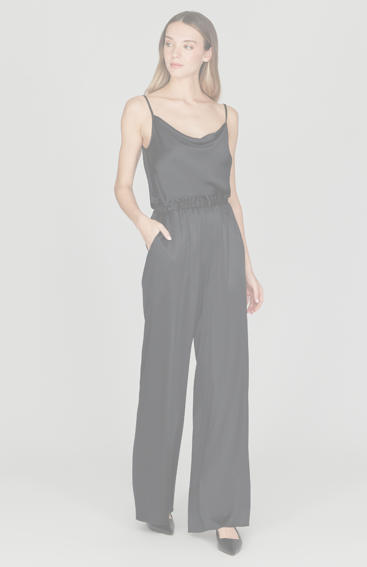 Satin Drape Front Camisole