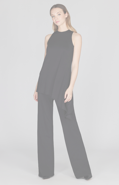 Matte Jersey Asymmetric Tunic