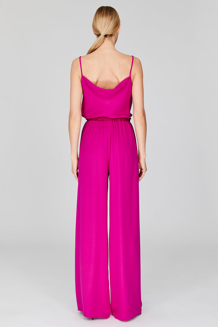 Silk Georgette Drape Front Camisole