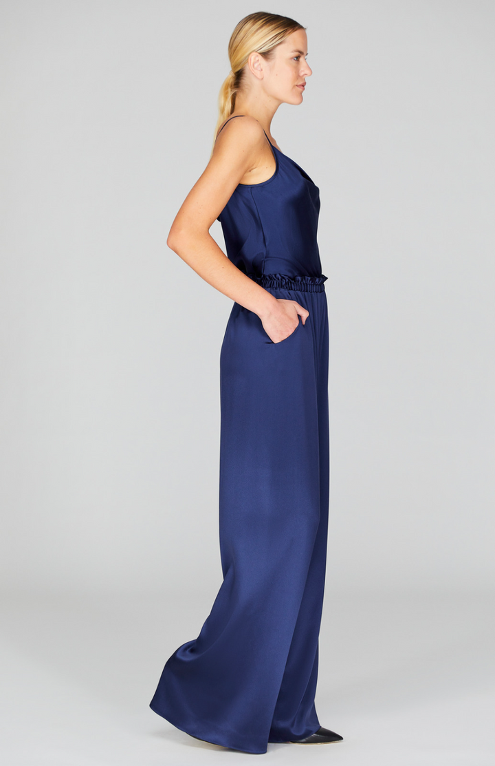 Satin Pajama Pant w/ Elastic Waistband